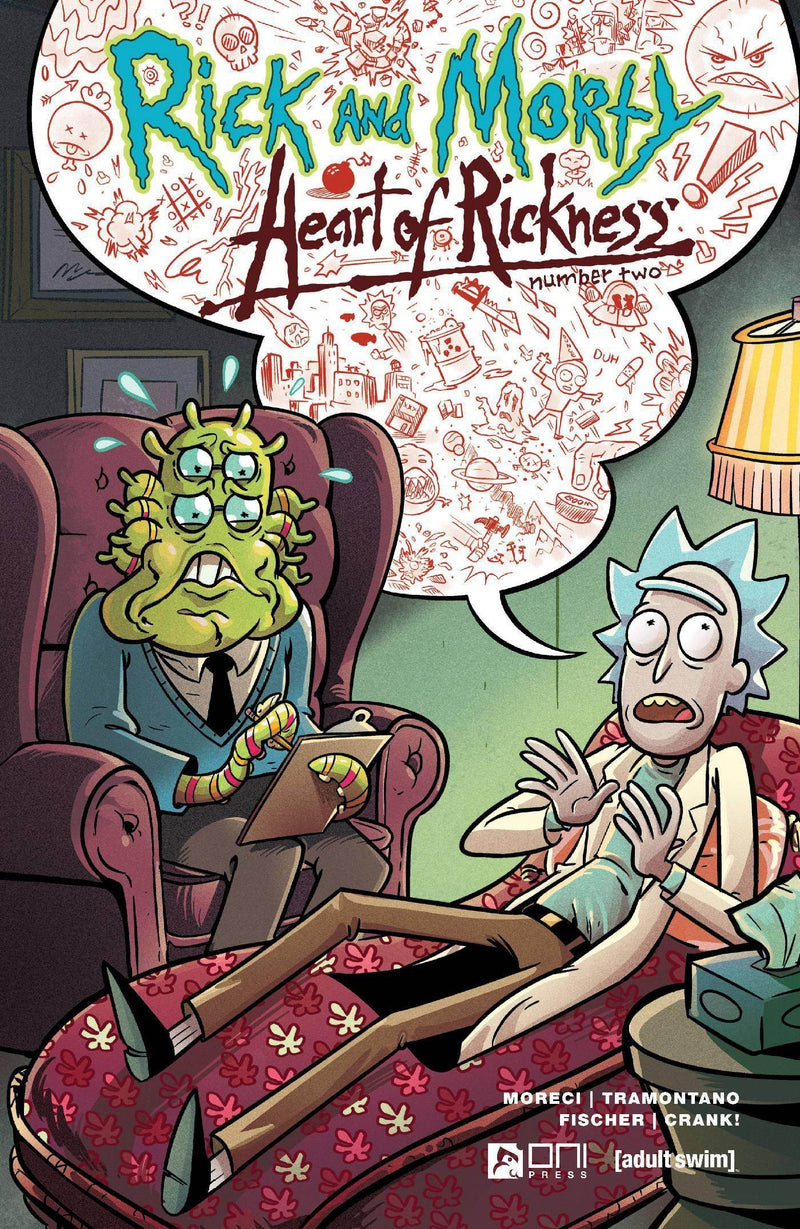 RICK AND MORTY HEART OF RICKNESS #2 (OF 4) CVR B STRESSING - DD Music Geek