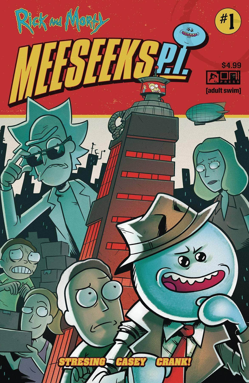 RICK AND MORTY MEESEEKS PI #1 CVR A STRESING - DD Music Geek