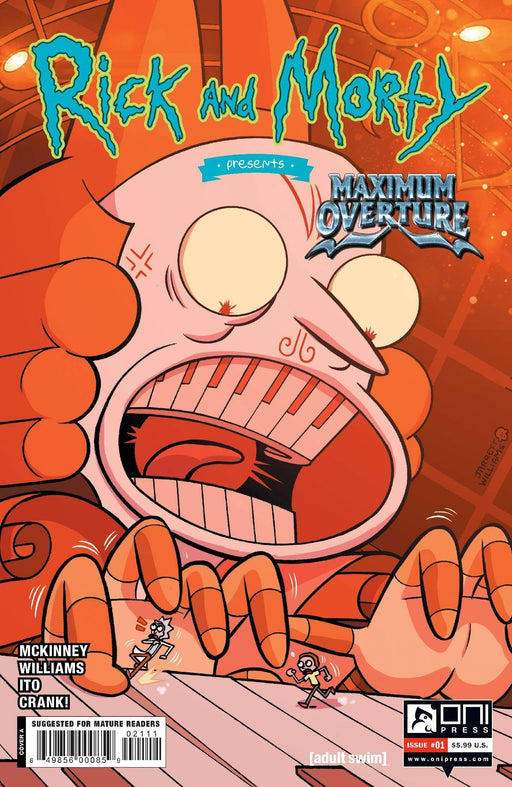RICK AND MORTY PRESENTS MAXIMUM OVERTURE #1 CVR A - DD Music Geek