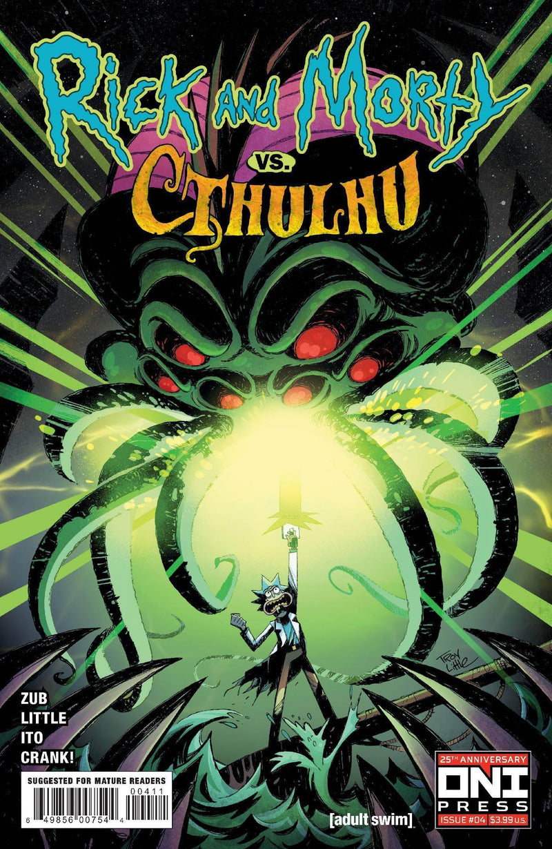 RICK AND MORTY VS CTHULHU #4 CVR A LITTLE - DD Music Geek