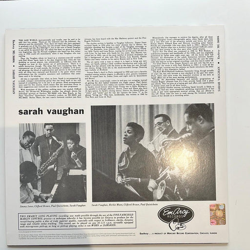 Sarah Vaughan: Sarah Vaughan [Preowned VINYL] M-/M- - DD Music Geek