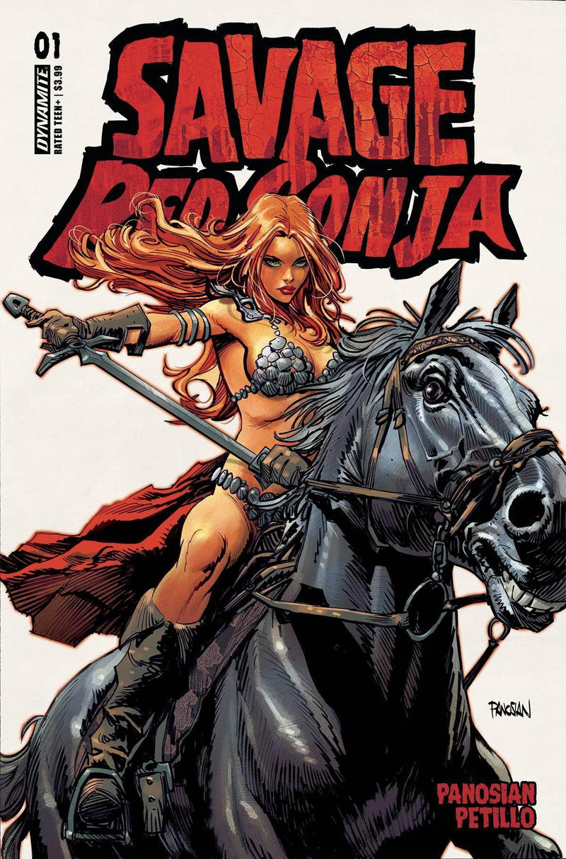 SAVAGE RED SONJA #1 CVR A PANOSIAN - DD Music Geek