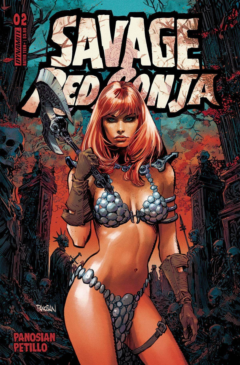SAVAGE RED SONJA #2 CVR A PANOSIAN - DD Music Geek