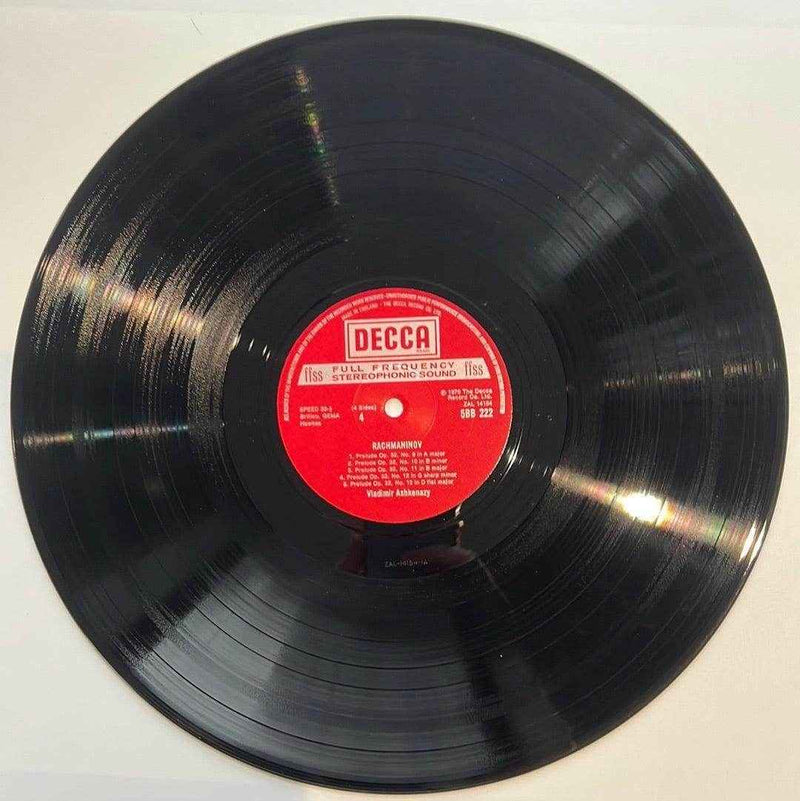 Segei Rachmaninov: 24 Preludes EX+/EX+