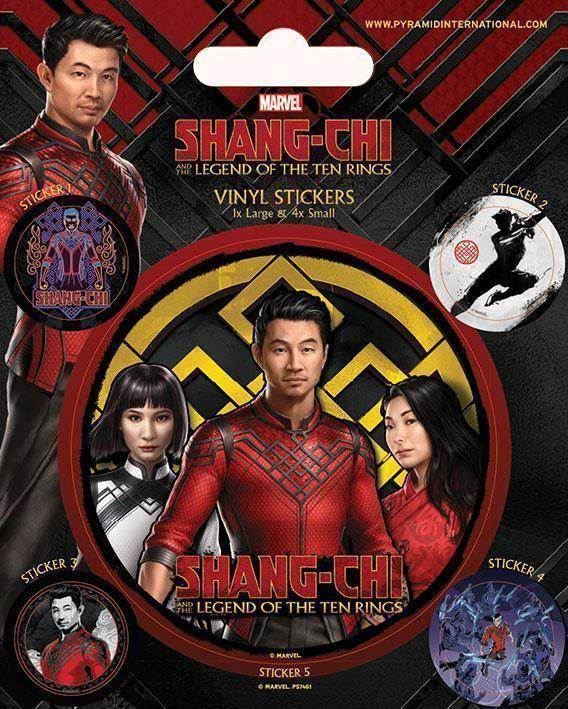 SHANG CHI (POWER) VINYL STICKER — DD Music Geek