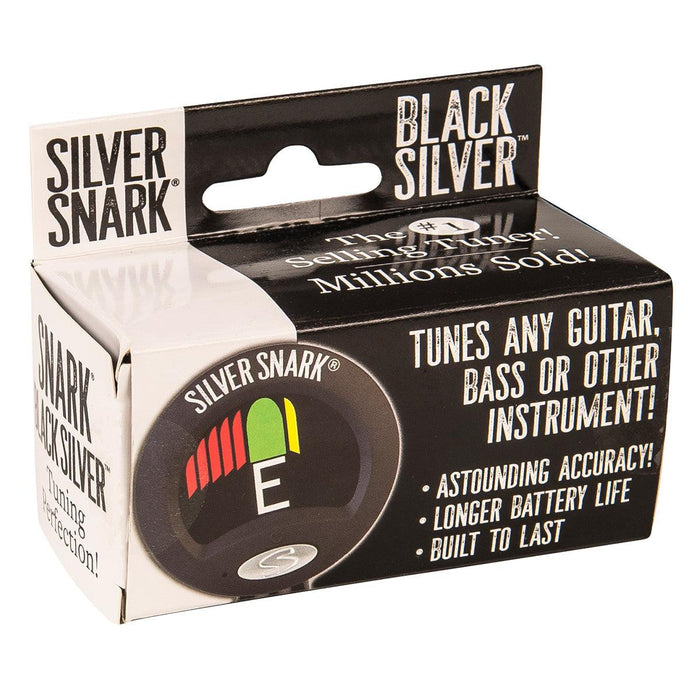 Silver Snark 2 Clip-on All Instrument Tuner ~ Black Silver - DD Music Geek