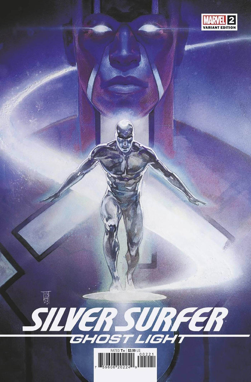SILVER SURFER GHOST LIGHT #2 MALEEV VAR - DD Music Geek