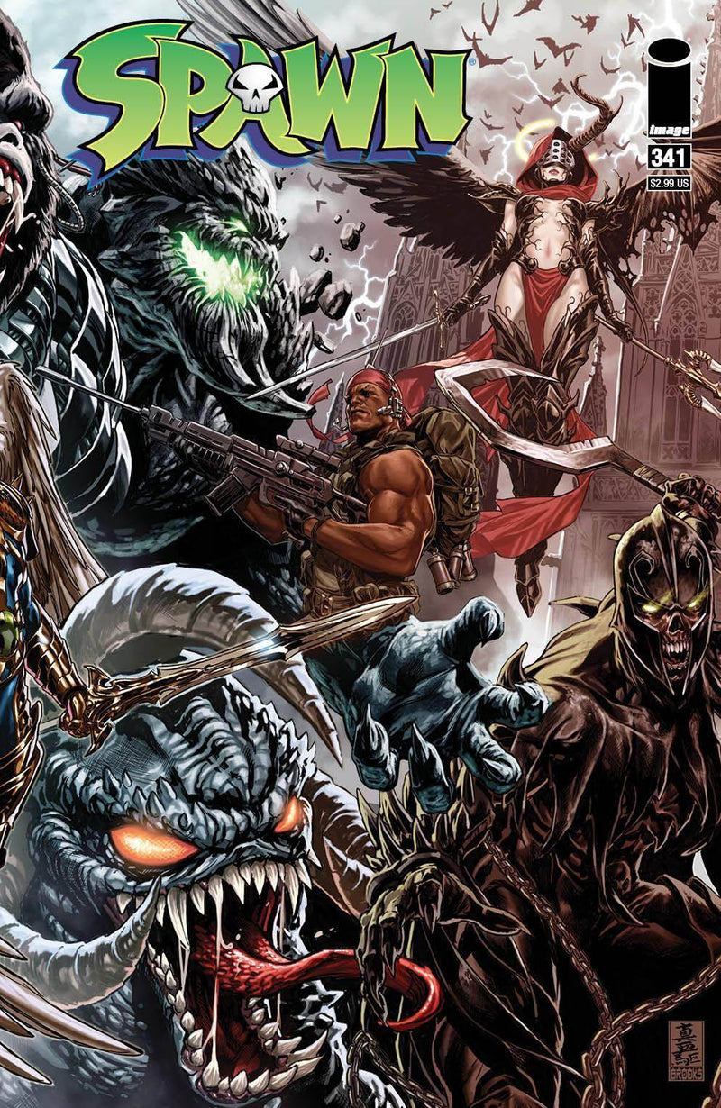 SPAWN #341 CVR A BROOKS - DD Music Geek