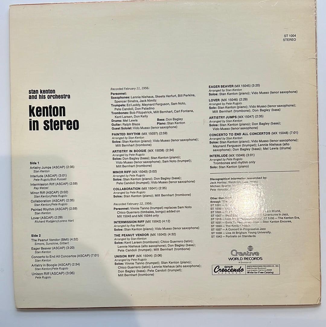 Stan Kenton: Kenton In Stereo [Preowned VINYL] VG/VG - DD Music Geek