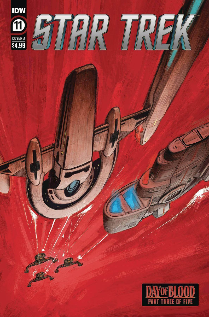 STAR TREK #11 CVR A WARD - DD Music Geek