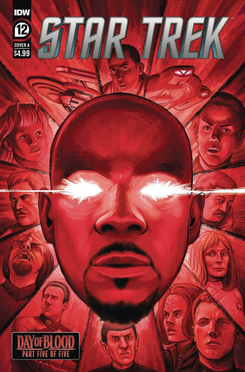 STAR TREK #12 CVR A WARD - DD Music Geek