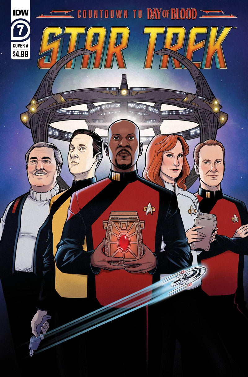 STAR TREK #7 CVR A FEEHAN - DD Music Geek