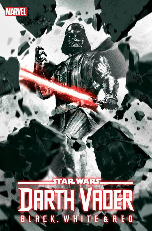 STAR WARS DARTH VADER BLACK WHITE AND RED #3 - DD Music Geek
