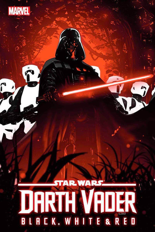 STAR WARS DARTH VADER BLACK WHITE AND RED #4 - DD Music Geek