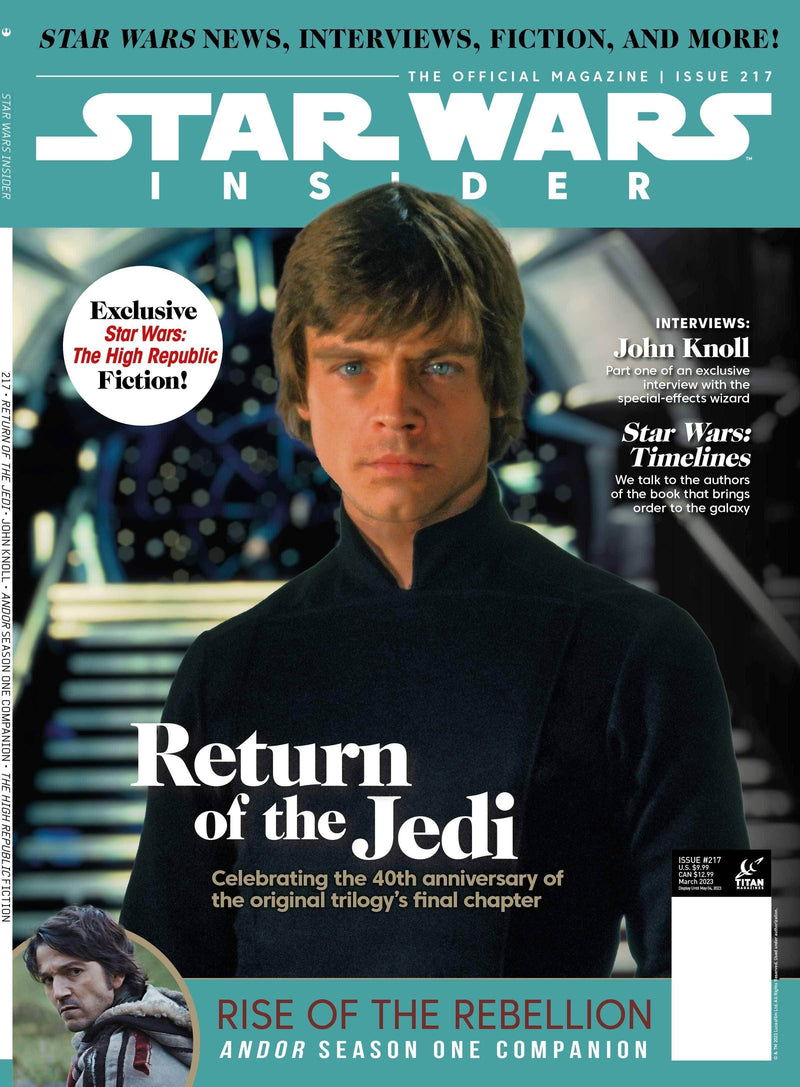 STAR WARS INSIDER #217 NEWSSTAND ED - DD Music Geek