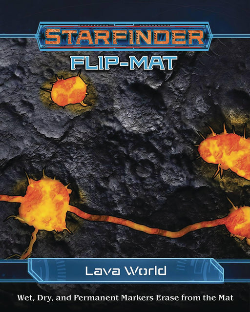 STARFINDER RPG FLIP-MAT LAVA WORLD - DD Music Geek
