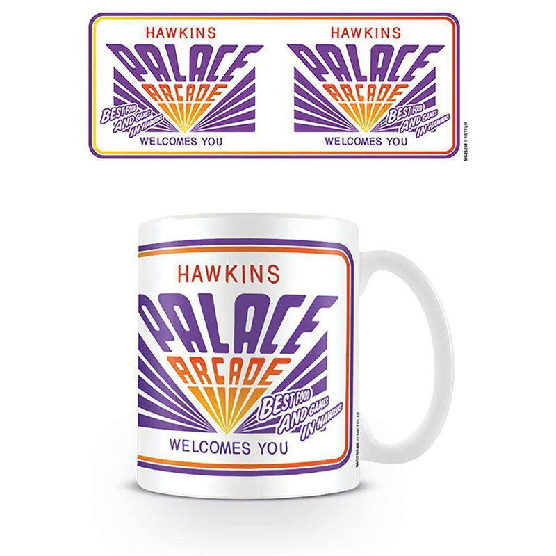 STRANGER THINGS (PALACE ARCADE) MUG - DD Music Geek
