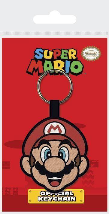 SUPER MARIO (FACE) WOVEN KEYCHAIN - DD Music Geek