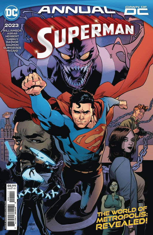 SUPERMAN 2023 ANNUAL #1 (ONE SHOT) CVR A MAHMUD ASRAR - DD Music Geek