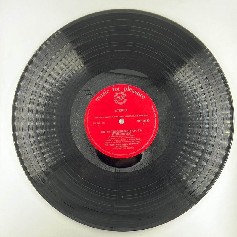 Tchaikovsky / Mendelssohn - Hollywood Bowl Symphony Orchestra, Felix Slatkin: The Nutcracker Suite / A Midsummer Night's Dream [PREOWNED VINYL] VG+/M- - DD Music Geek