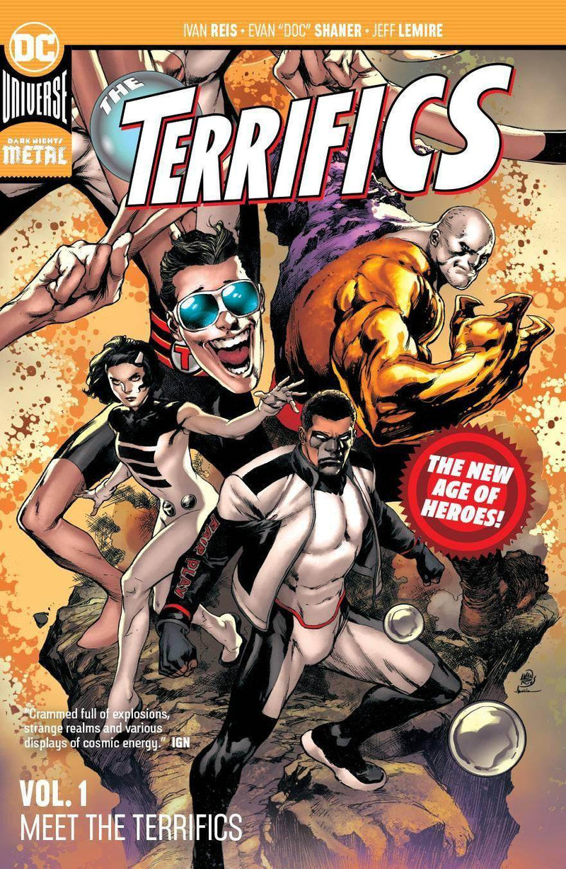 TERRIFICS TP VOL 01 MEET THE TERRIFICS - DD Music Geek