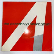 The Assembly: Never Never 12" Single [PREOWNED VINYL] VG/VG