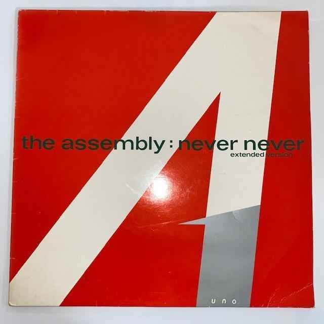 The Assembly: Never Never 12" Single [PREOWNED VINYL] VG/VG