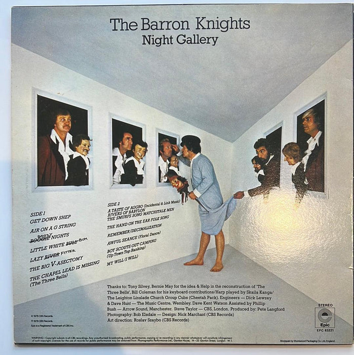 The Barron Knights: Night Gallery [Preowned VINYL) VG/VG - DD Music Geek