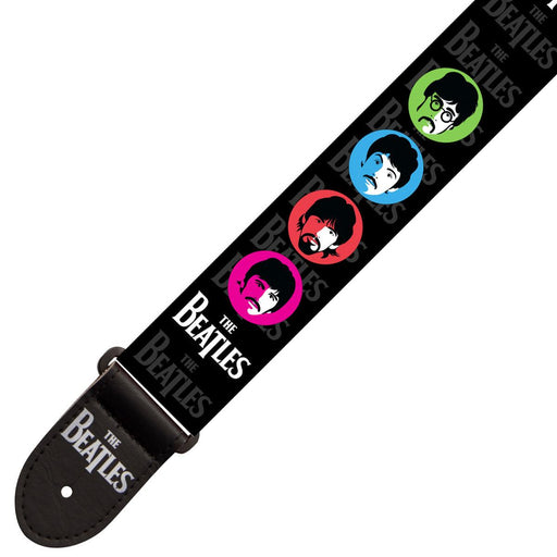 The Beatles Guitar Strap ~ Faces - DD Music Geek