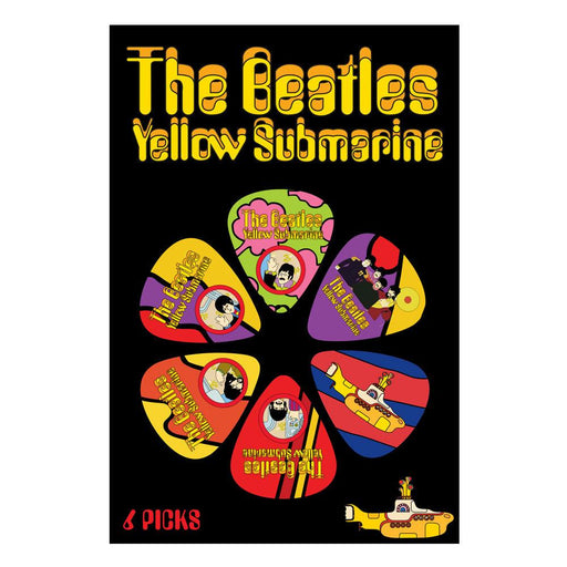 The Beatles Yellow Submarine Picks ~ Multi Colour - DD Music Geek