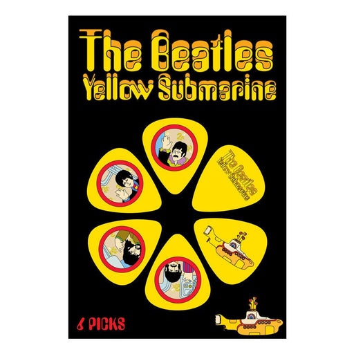 The Beatles Yellow Submarine Picks ~ Yellow - DD Music Geek