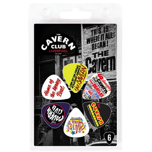 The Cavern Club 6 Pick Pack ~ Cavern - DD Music Geek