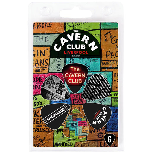 The Cavern Club 6 Pick Pack ~ Wall - DD Music Geek