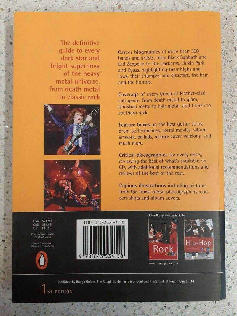 The rough guide to heavy metal by Essi Berelian (Paperback) - DD Music Geek
