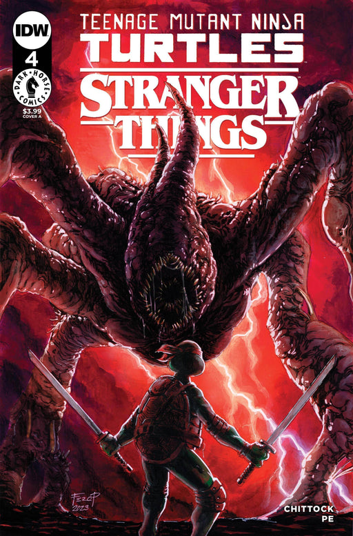TMNT X STRANGER THINGS #4 CVR A PE - DD Music Geek