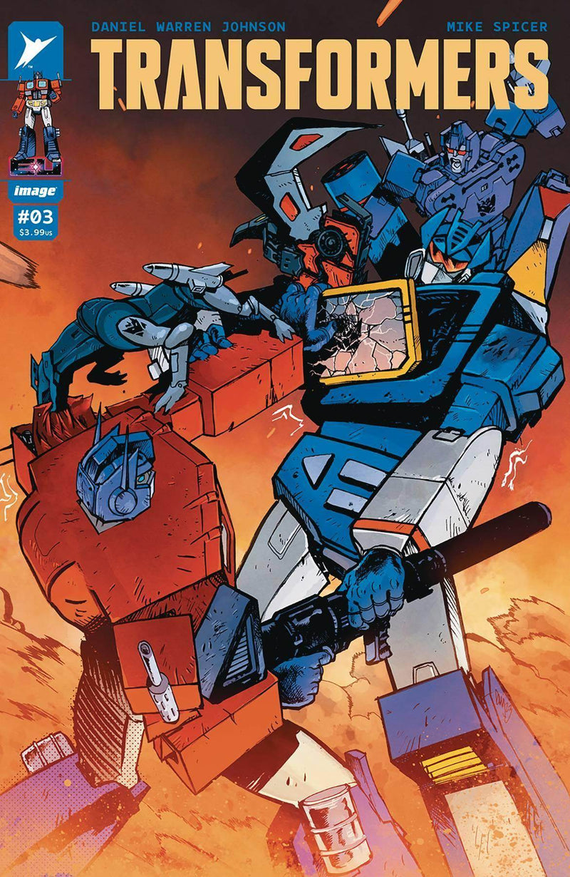 TRANSFORMERS #3 CVR A JOHNSON & SPICER - DD Music Geek