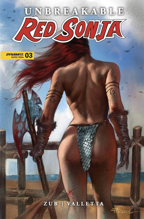 UNBREAKABLE RED SONJA #3 CVR A PARRILLO - DD Music Geek