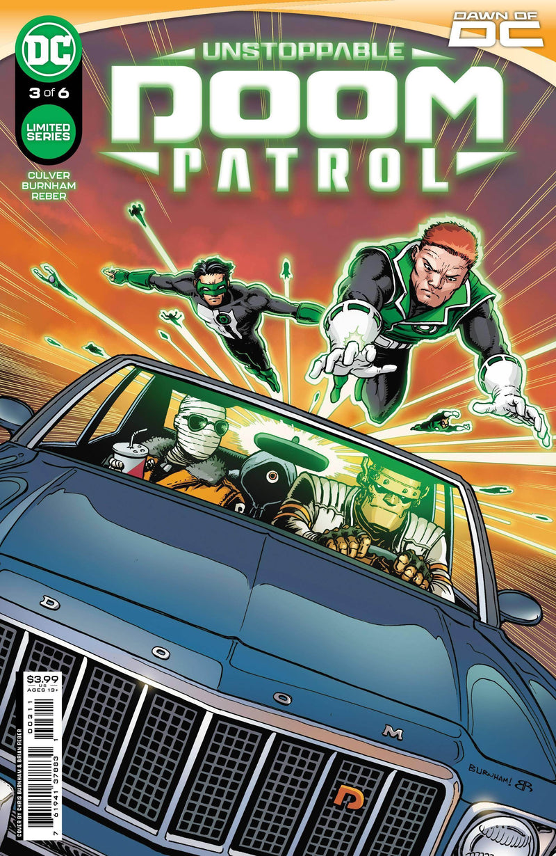 UNSTOPPABLE DOOM PATROL #3 (OF 6) CVR A BURNHAM - DD Music Geek