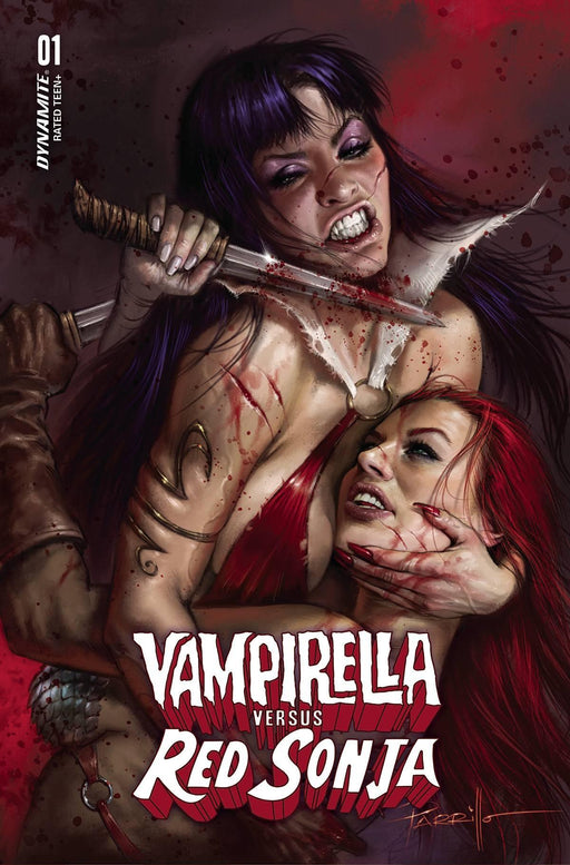 VAMPIRELLA VS RED SONJA #1 CVR A PARRILLO - DD Music Geek