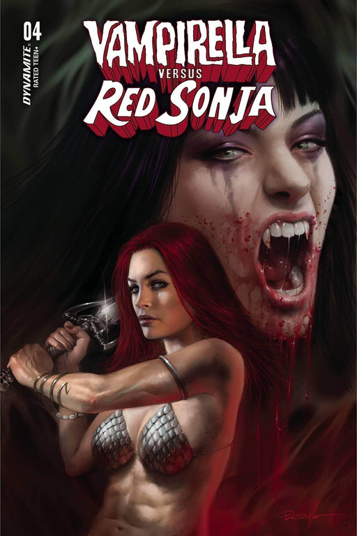 VAMPIRELLA VS RED SONJA #4 CVR A PARRILLO - DD Music Geek