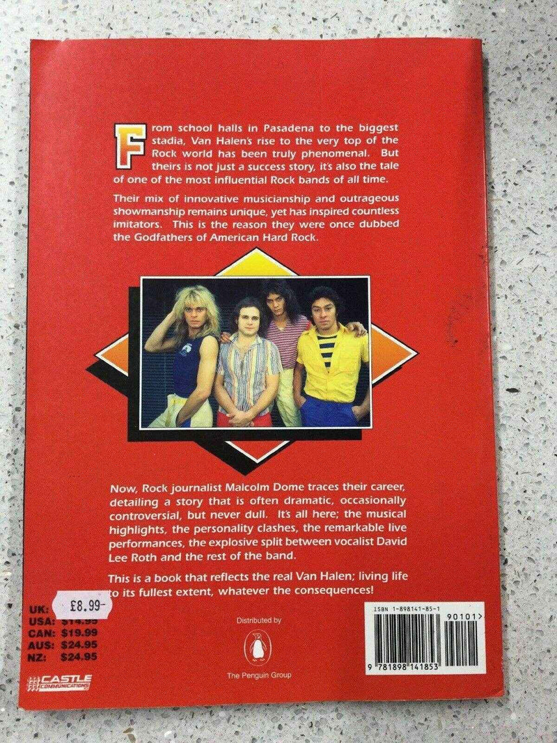 Van Halen: Excess All Areas, Dome, Malcolm - DD Music Geek