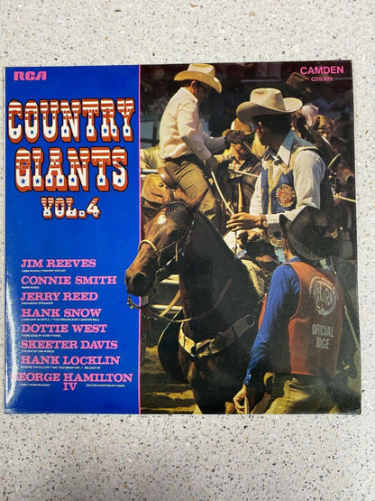 Various: Country Giants Vol. 4 [Preowned Vinyl] G/VG - DD Music Geek