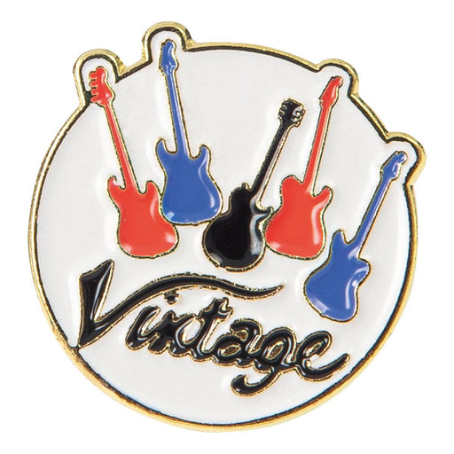 Vintage Enamel Badge - DD Music Geek