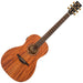 Vintage Mahogany Series 'Parlour' Electro-Acoustic Guitar ~ Satin Mahogany - DD Music Geek