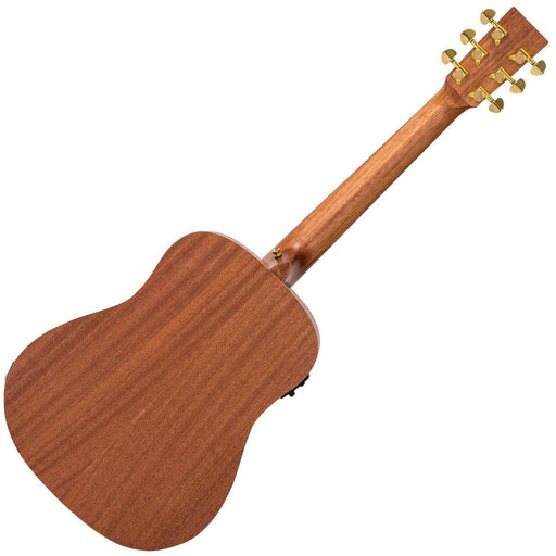 Vintage Mahogany Series 'Travel' Electro-Acoustic Guitar ~ Satin Mahogany - DD Music Geek