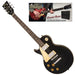 Vintage V10 Coaster Series Electric Guitar Pack ~ Left Hand Boulevard Black - DD Music Geek