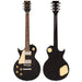 Vintage V10 Coaster Series Electric Guitar Pack ~ Left Hand Boulevard Black - DD Music Geek