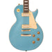 Vintage V100M Mini Double Coil ReIssued Electric Guitar ~ Gun Hill Blue - DD Music Geek