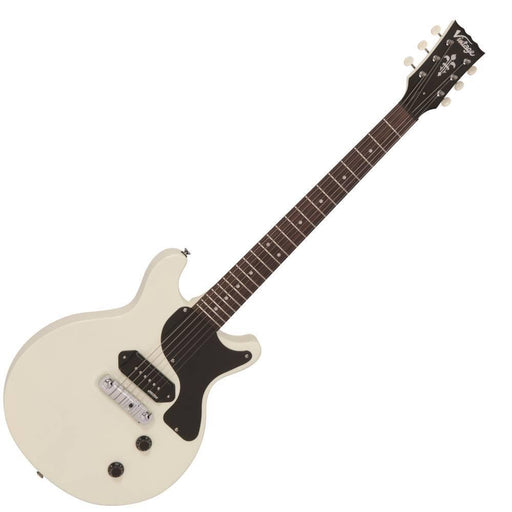 Vintage V130 ReIssued Electric Guitar ~ Vintage White - DD Music Geek