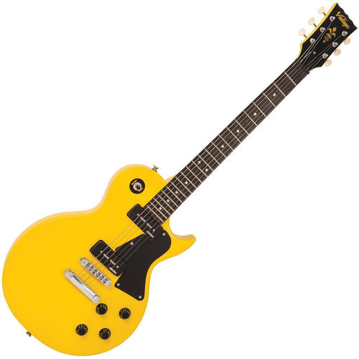 Vintage V132 ReIssued Electric Guitar ~ TV Yellow - DD Music Geek